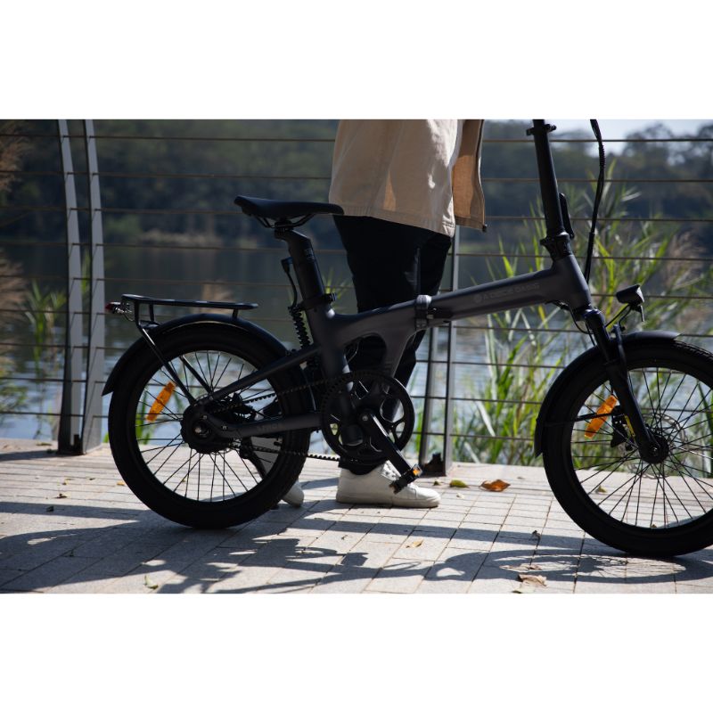 ADO Air 20 PRO - Folding Electric Bike - Grey Outside Shot