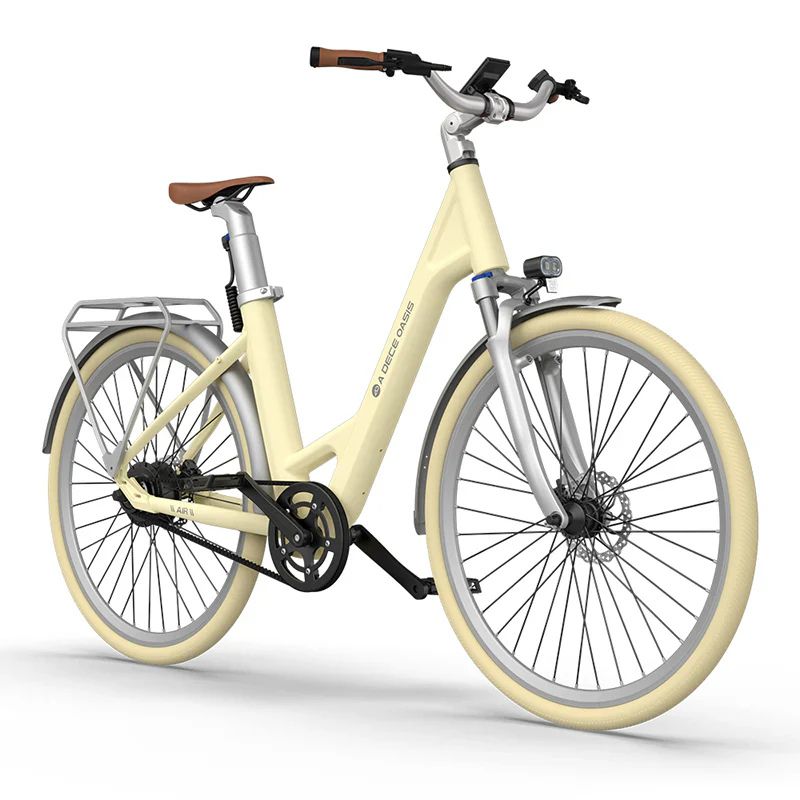 ADO Air 28 - Step Through All-Rounder Urban Electric Bike - Light Yellow