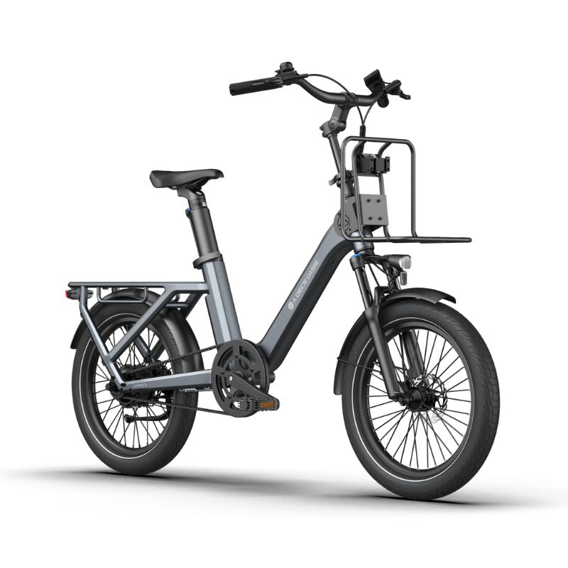 ADO Air One Pro - Family Electric Bike - Grey