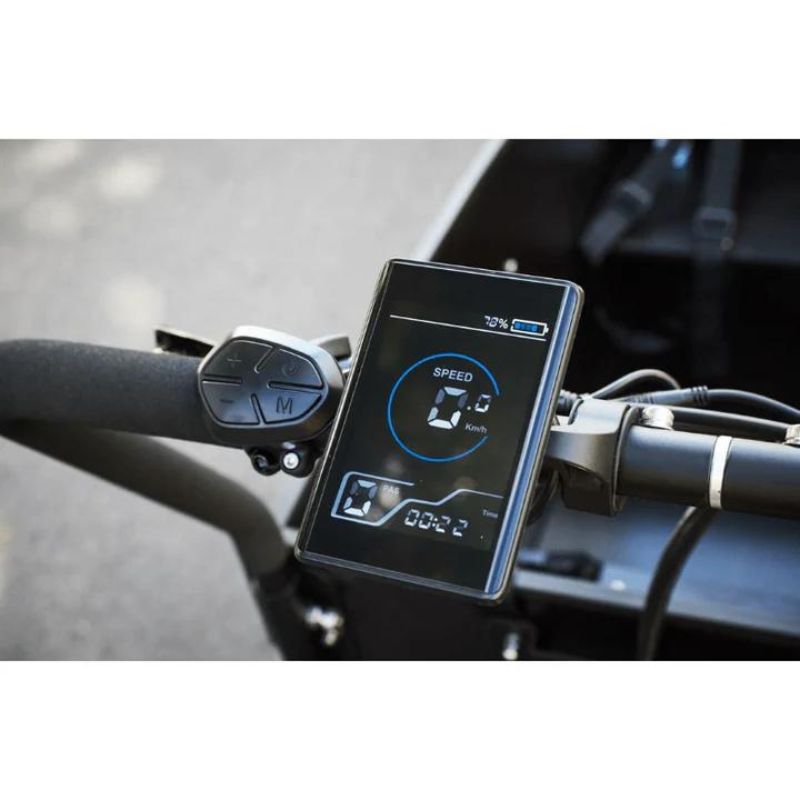 AMCargoBikes Ultimate Curve - Cargo Electric Tricycle - Matte Black Frame - E - Bikes Express