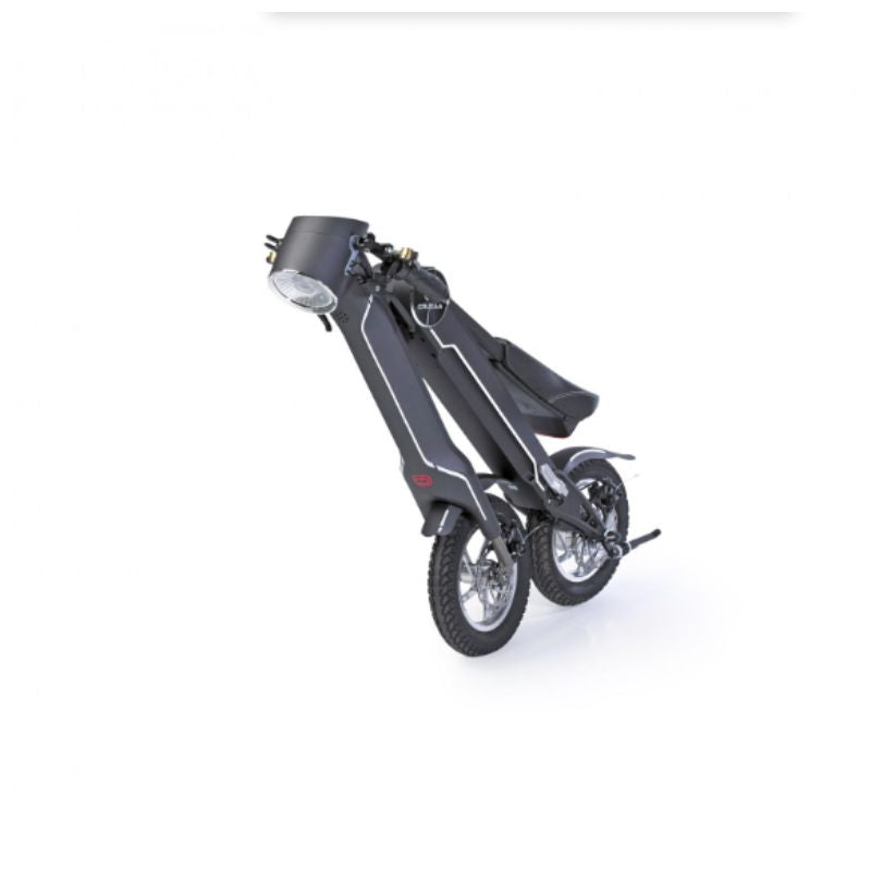 Cruzaa E-Scooter Pro - Black - Folded