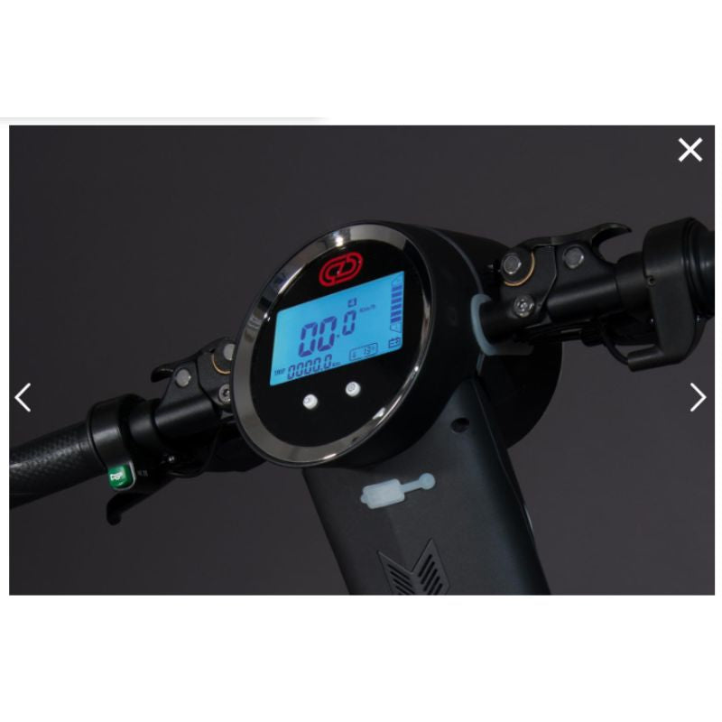 Cruzaa E-Scooter Pro - Black - LCD Display