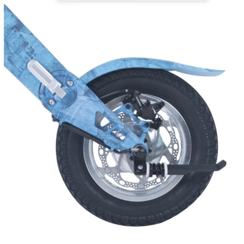 Cruzaa Electric Scooter Pro Limited Edition - Denim Blue - E - Bikes Express