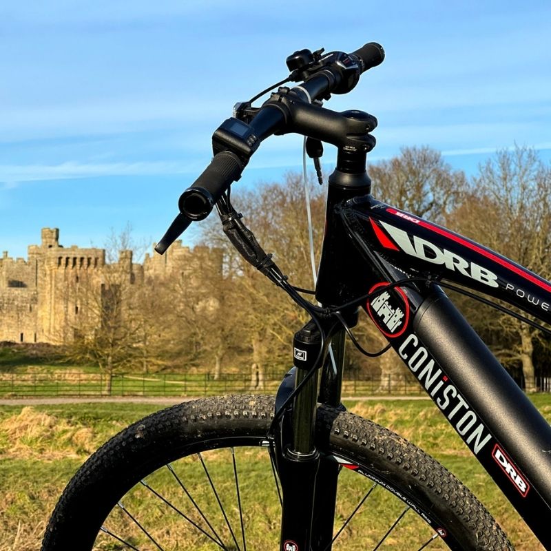 Dallingridge Coniston - Mountain Electric Bike - Black/Red Frame - E - Bikes Express