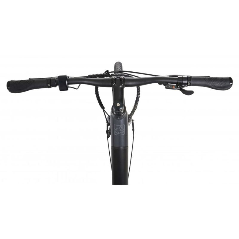 Dawes Scenic Low Step - Electric Hybrid Bike - Handlebar