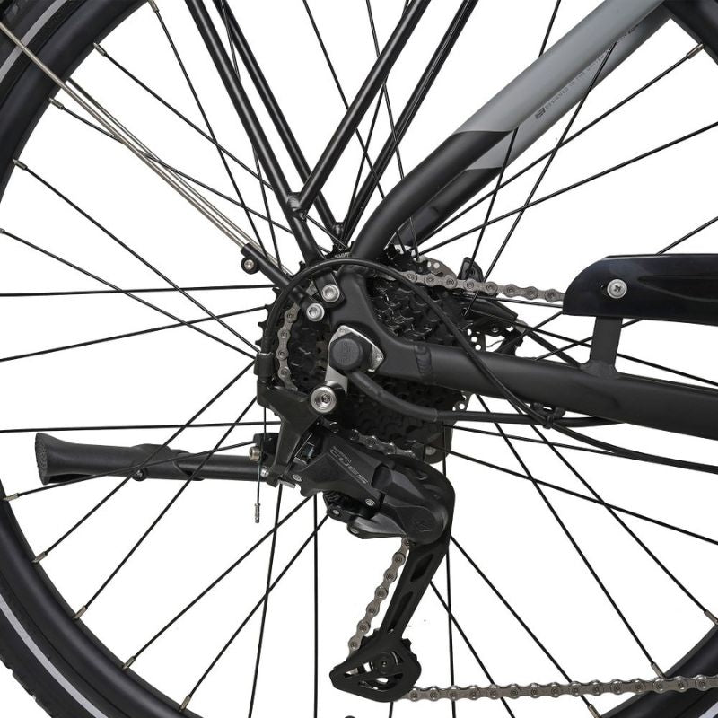 Dawes Spire 2.0 Cues - Crossbar Electric Hybrid Bike - Rear Wheel