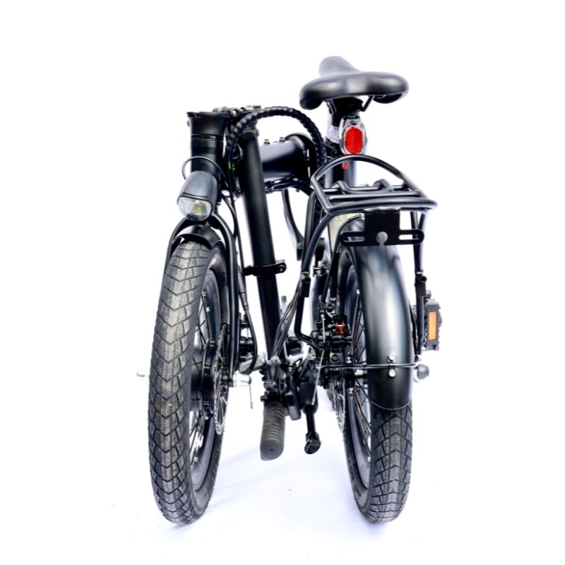 E-Go Lite - Folding Electric Bike - Folded