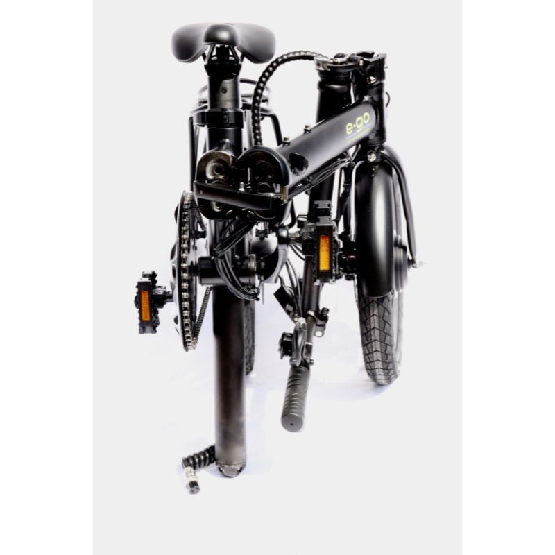 E-Go Lite - Folding Electric Bike - Folded