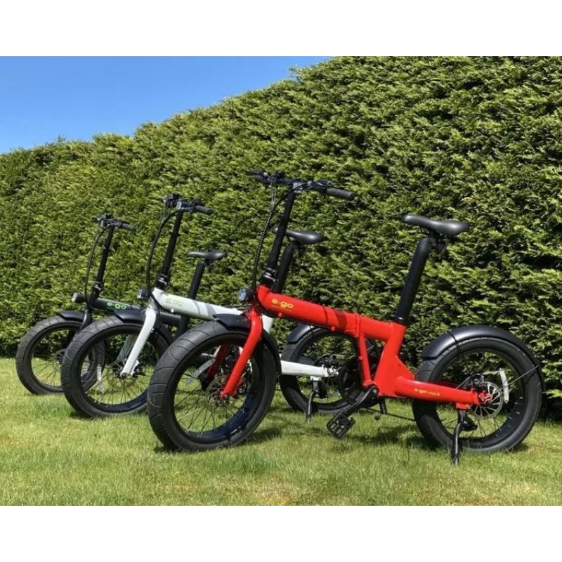 E-Go Max+ - Fat Tyre Folding Electric Bike