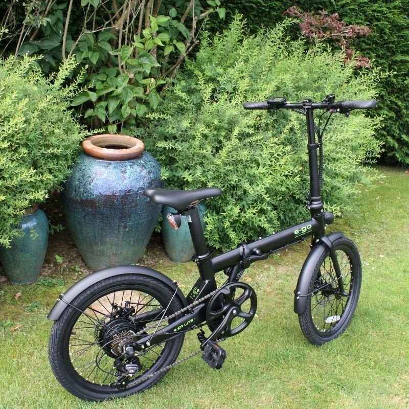 E - Go Lite+ - Folding Electric Bike - 250w - E - Bikes Express