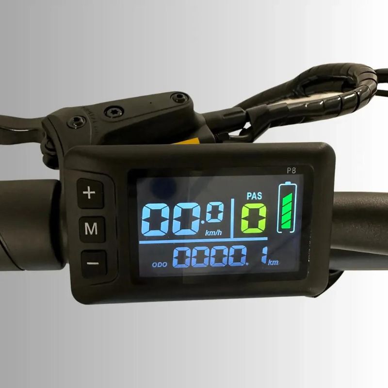 E-Movement Panther v4.2 - Folding Electric Bike - LCD Display