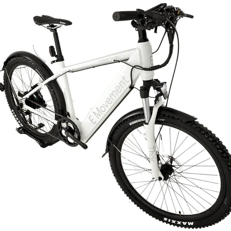 E-Movement Thor - Mountain Electric Bike - White