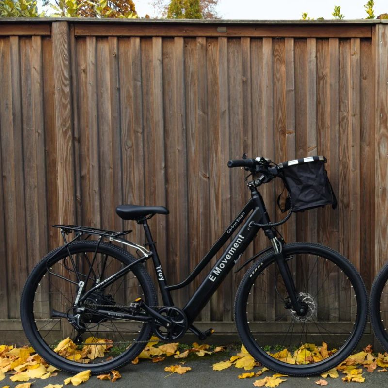 E-Movement Troy City - Commuter Electric Bike - Outside Shot