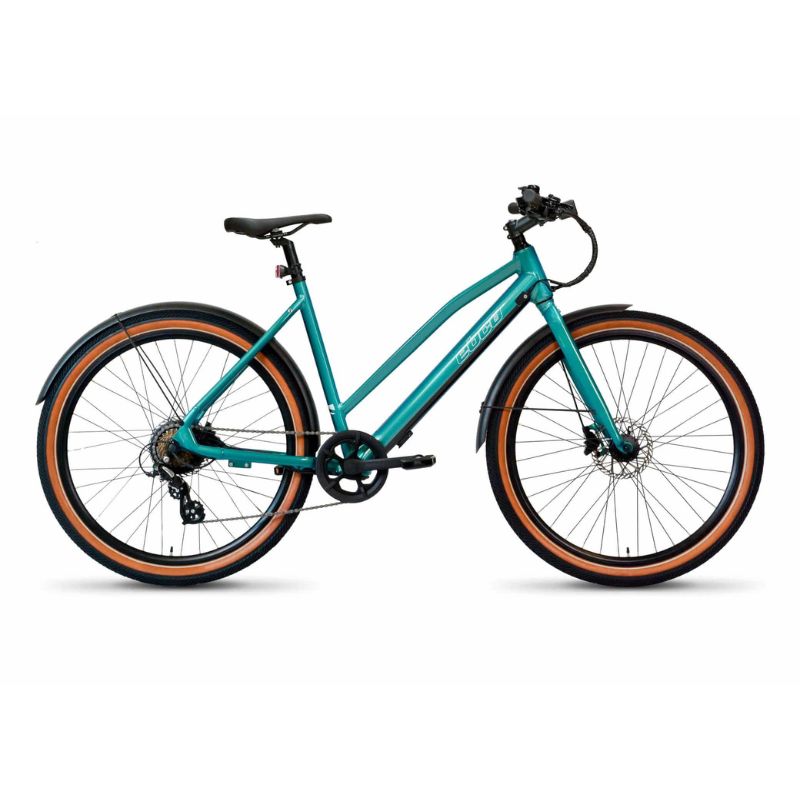 Ebco Adventure 2L - Low Step Electric Gravel Bike - Metallic Teal