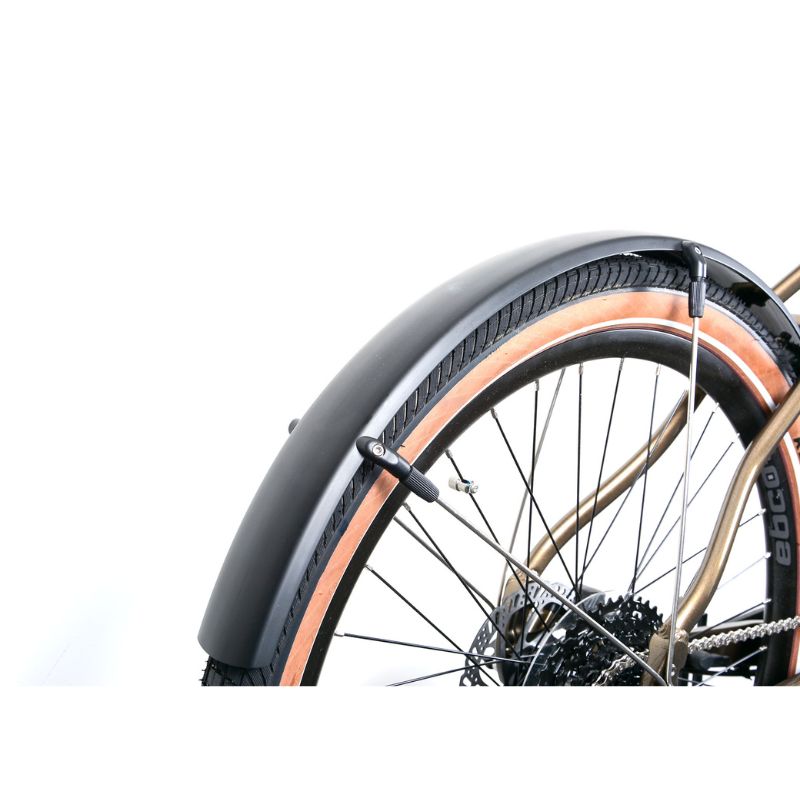 Ebco Adventure 3R - Crossbar Electric Bike - Tyres