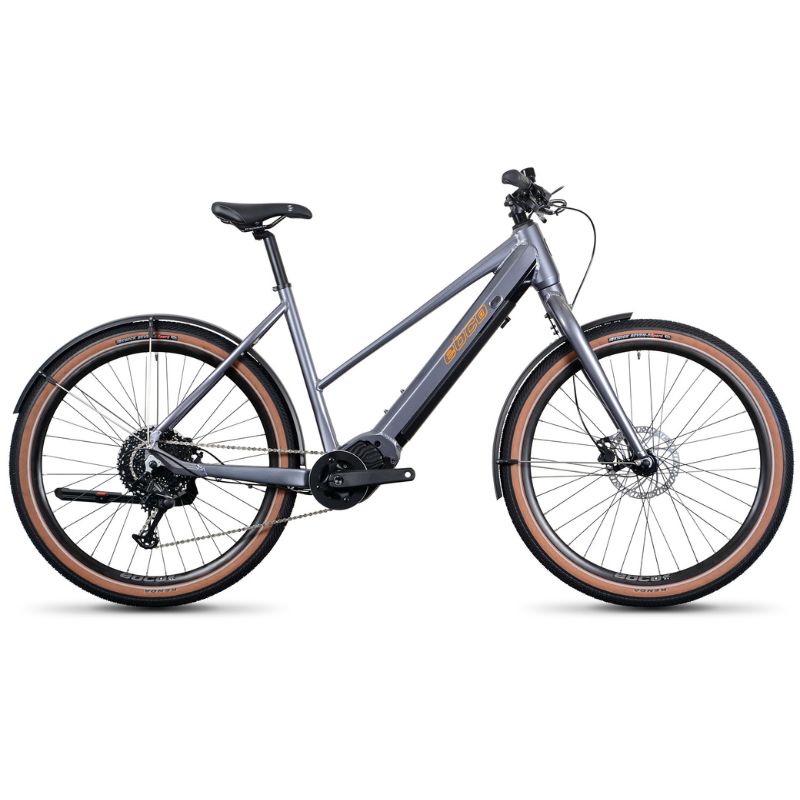 Ebco Adventure 5T - Step Through Electric Bike - Gunmetal