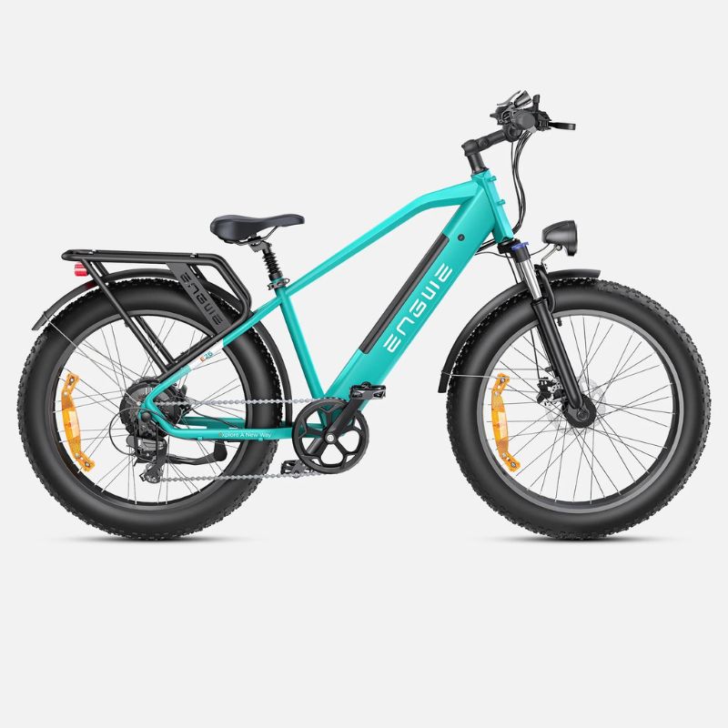 Engwe E26 - Fat Tyre Electric Bike - High Step Blue