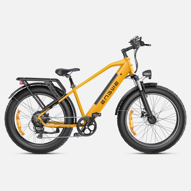 Engwe E26 - Fat Tyre Electric Bike - High Step Yellow
