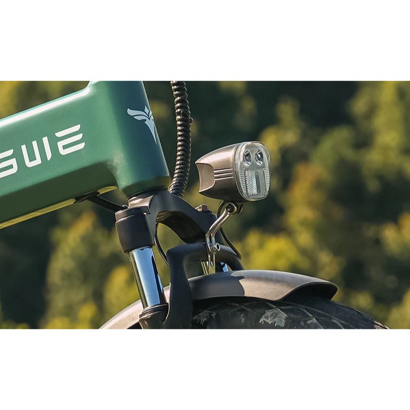 Engwe EP-2 3.0 Boost - Folding Fat Tyre Electric Bike - Front Light