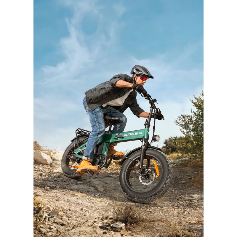 Engwe EP-2 3.0 Boost - Folding Fat Tyre Electric Bike - Green