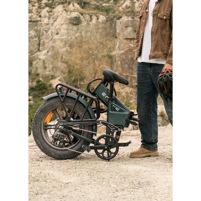 Engwe Engine Pro 2.0 - Folding Electric Bike - Green Folded