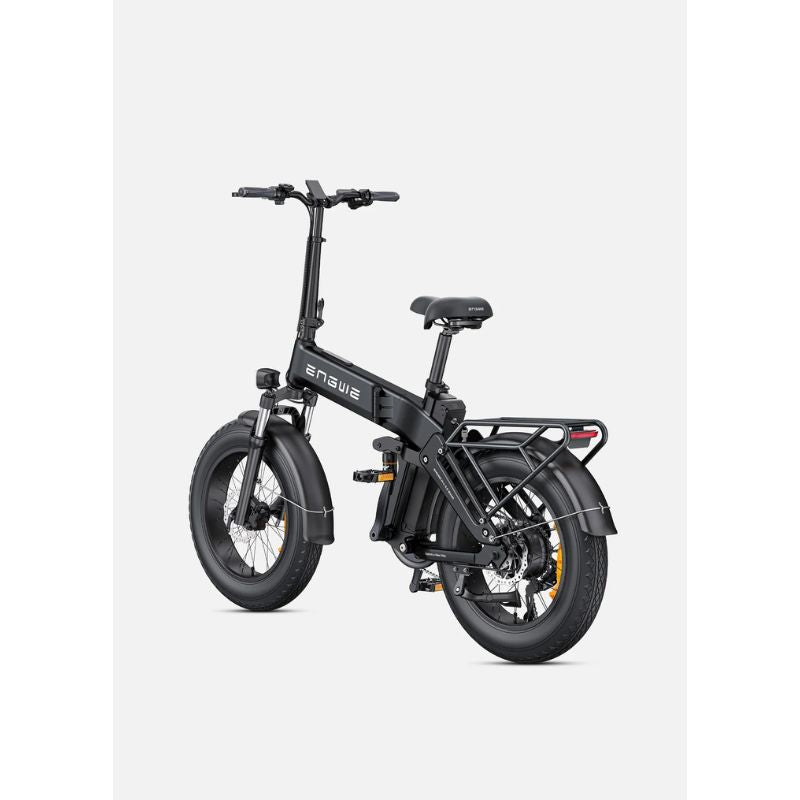 Engwe Engine Pro 3.0 Boost - Folding Fat Tyre Electric Bike - Black