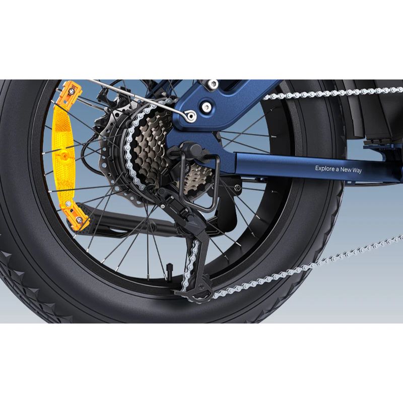Engwe Engine Pro 3.0 Boost - Folding Fat Tyre Electric Bike - Fat Tyres