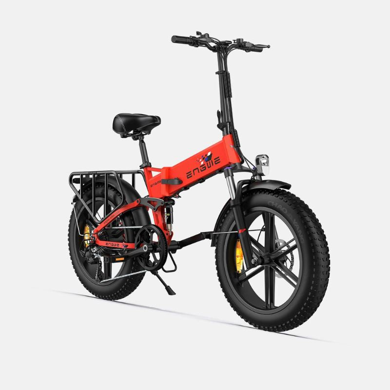 Engwe Engine X - Electric Folding Bike - Red