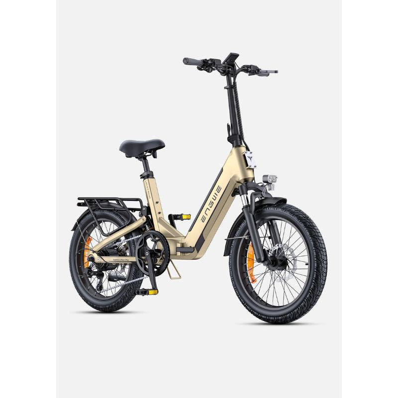 Engwe L20 3.0 Boost - Folding Electric Bike - Champagne