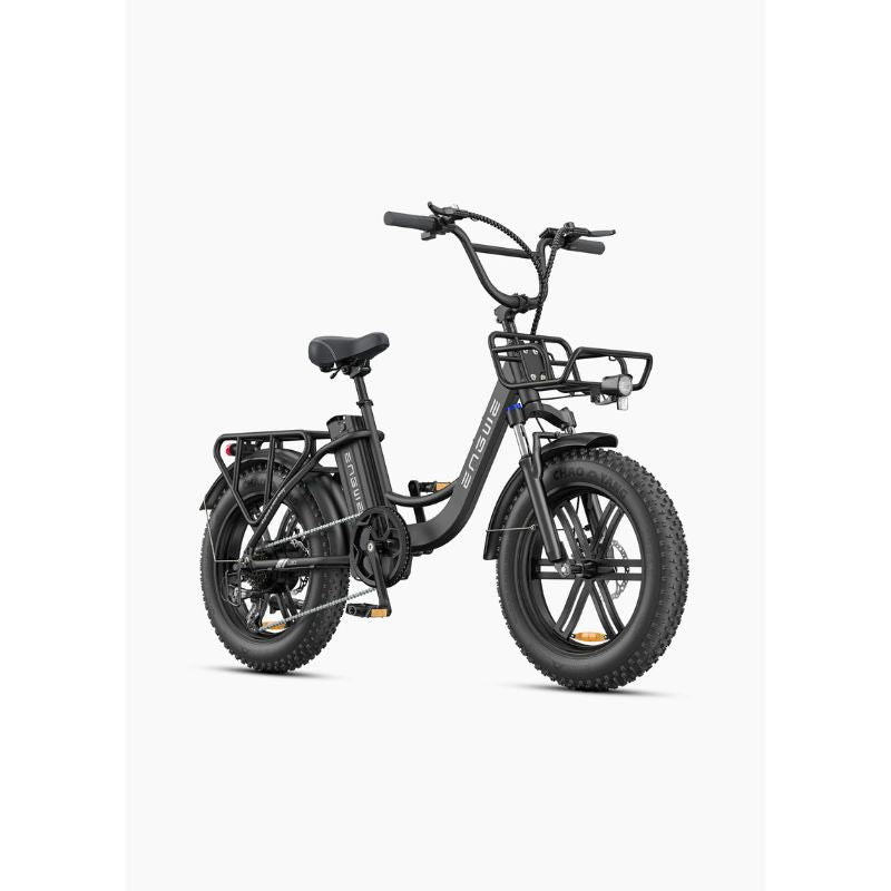 Engwe L20 Boost - Step-Through Electric Bike - Black