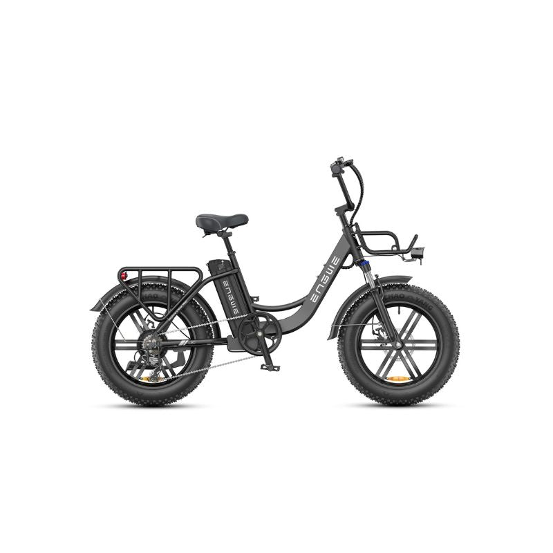 Engwe L20 Boost - Step-Through Electric Bike - Black