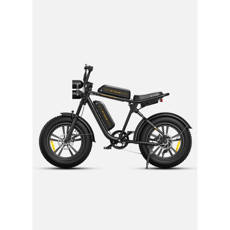 Engwe M20 - Fat Tyre Off-road Electric Bike - Black Double Battery