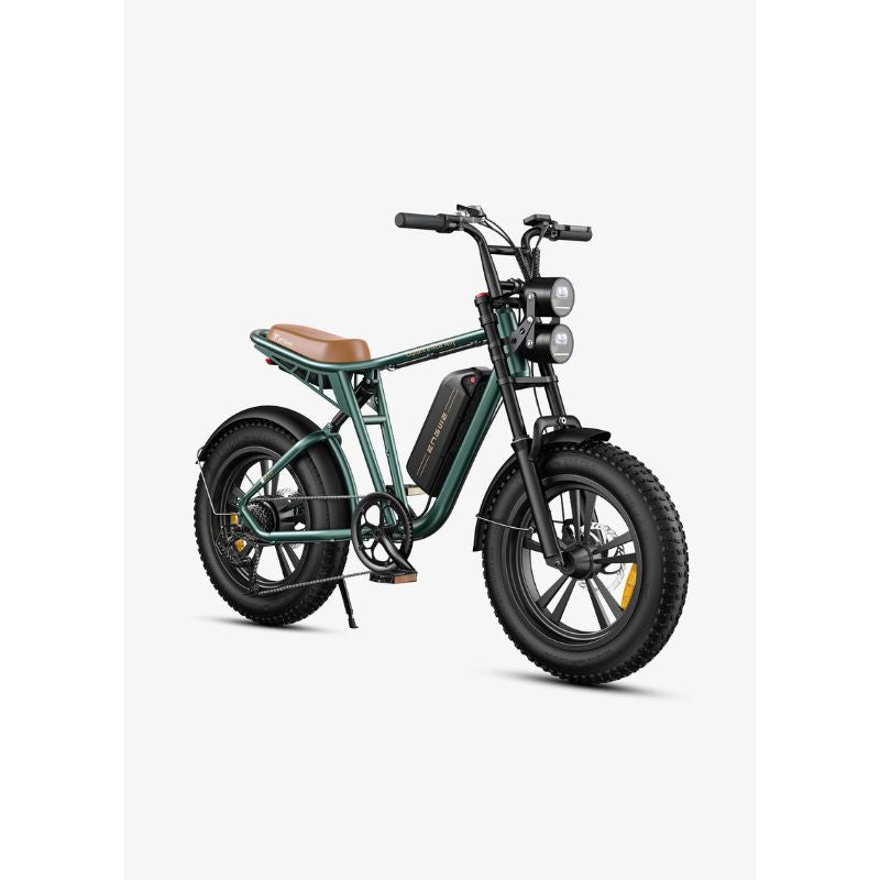 Engwe M20 - Fat Tyre Off-road Electric Bike - Green Single Battery