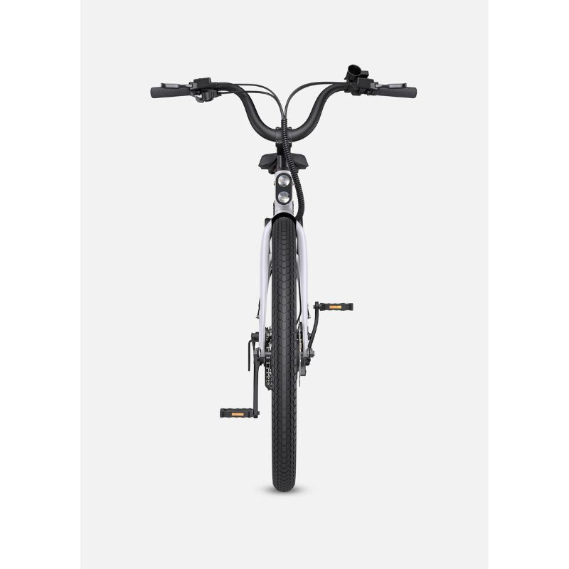 Engwe P275 ST - Step-Through Electric Bike - White Front Shot