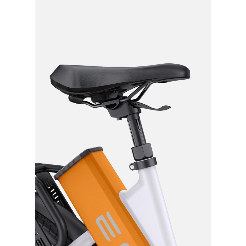 Engwe P275 ST - Step-Through Electric Bike - White Orange Seat