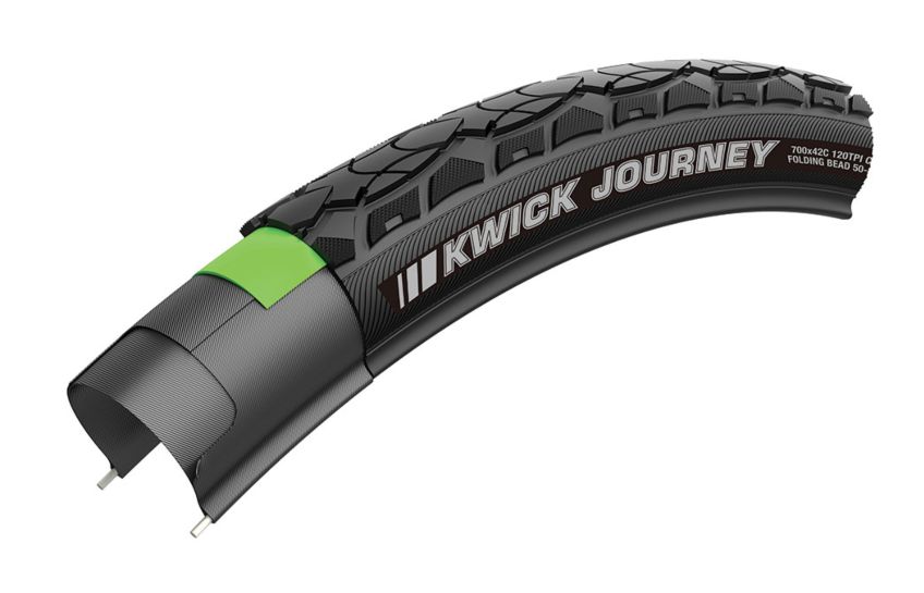 Ezego 20″ X 1.75″ Kenda Kwik Journey Tyre - E - Bikes Express