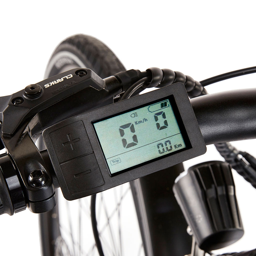 Ezego Commute INT Gents - Electric Bike - Green & Black - Display