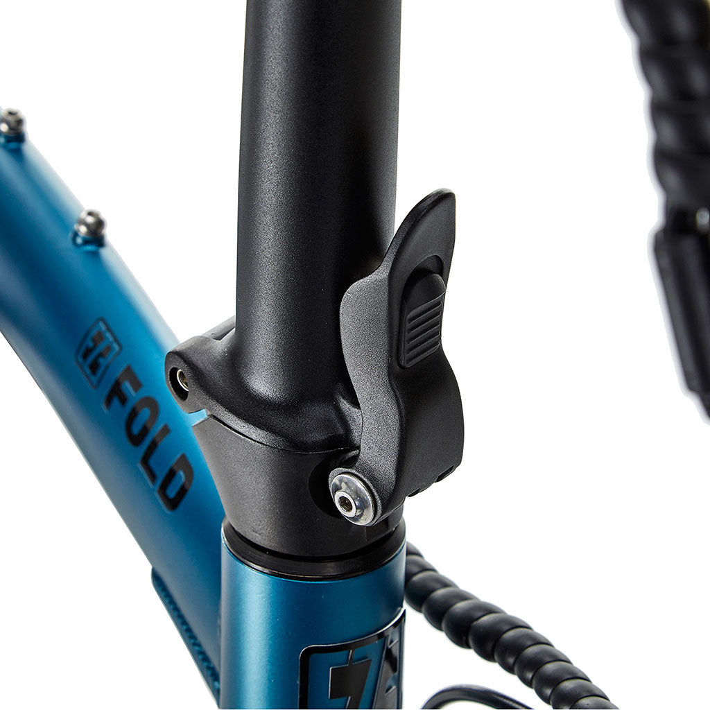 Ezego Fold - Electric Bike - 250w - Blue - Stem