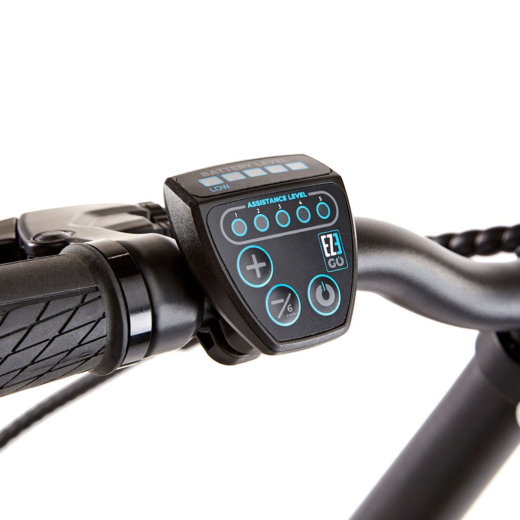 Ezego Fold LS - Electric Bike - 250W - Grey - E - Bikes Express