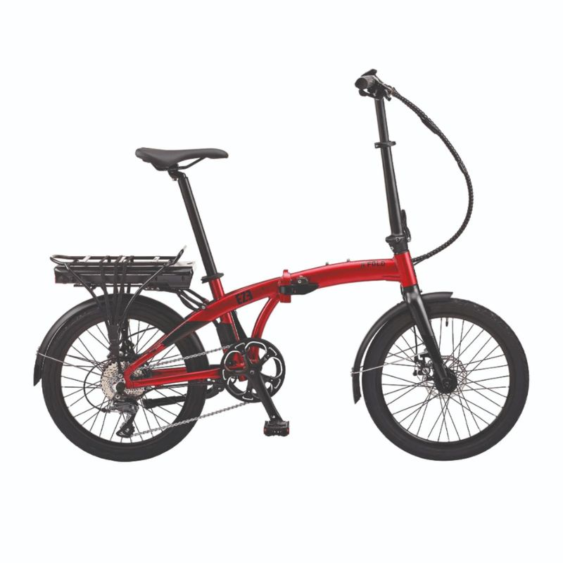 Ezego Fold Special Edition - Electric Bike - 250w - Red