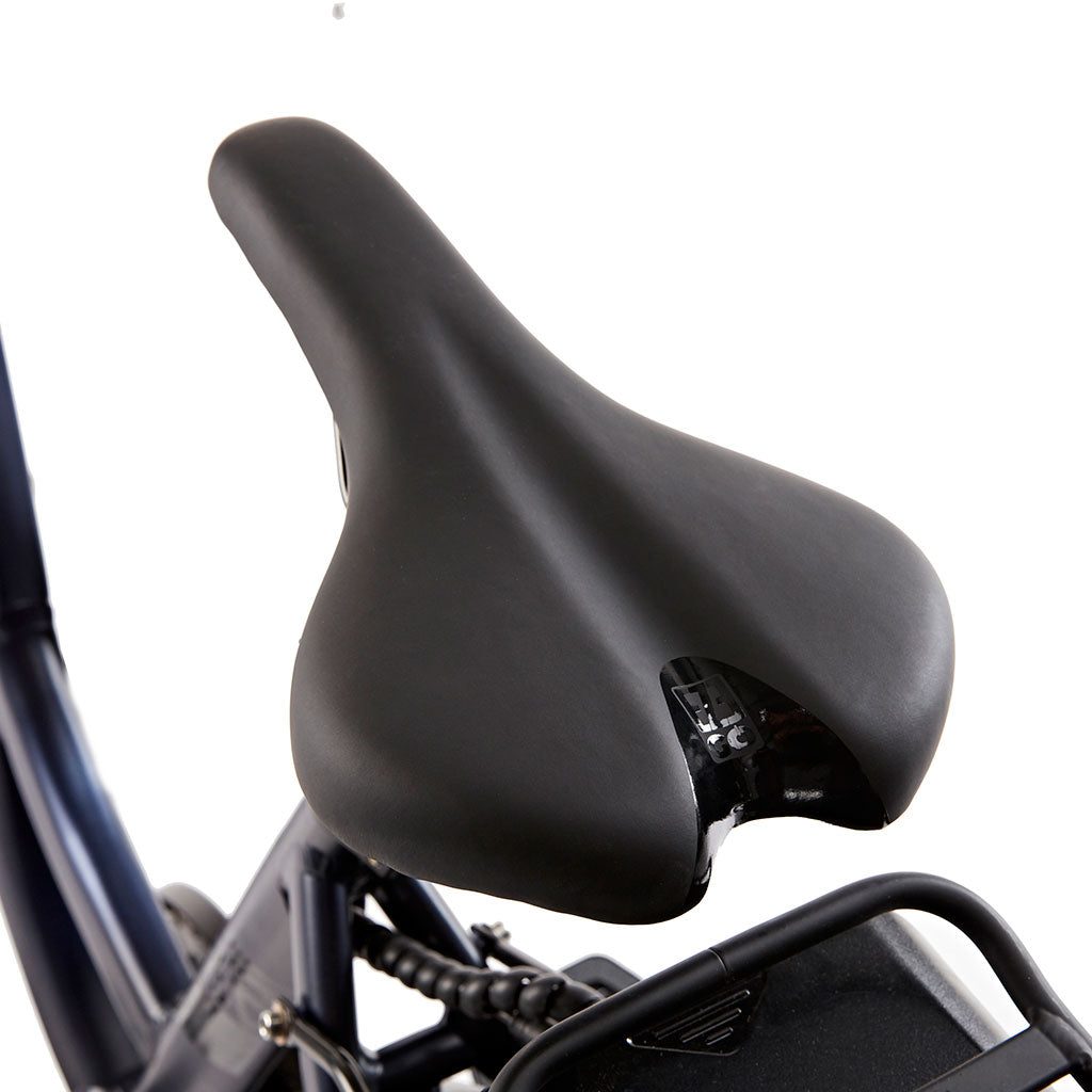 Ezego Step NX - Electric Bike - Matt Metallic Blue - Saddle