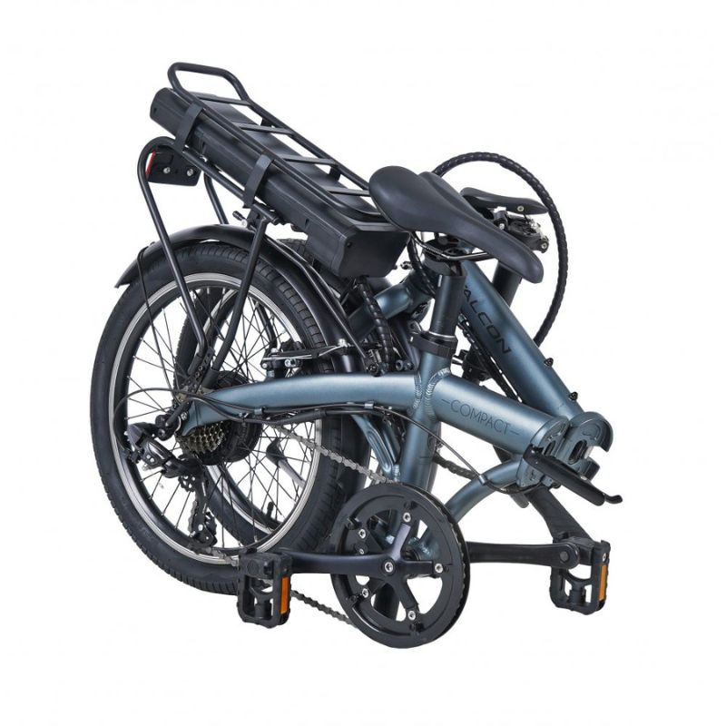 Falcon Compact - Electric Folding Bike - Folded