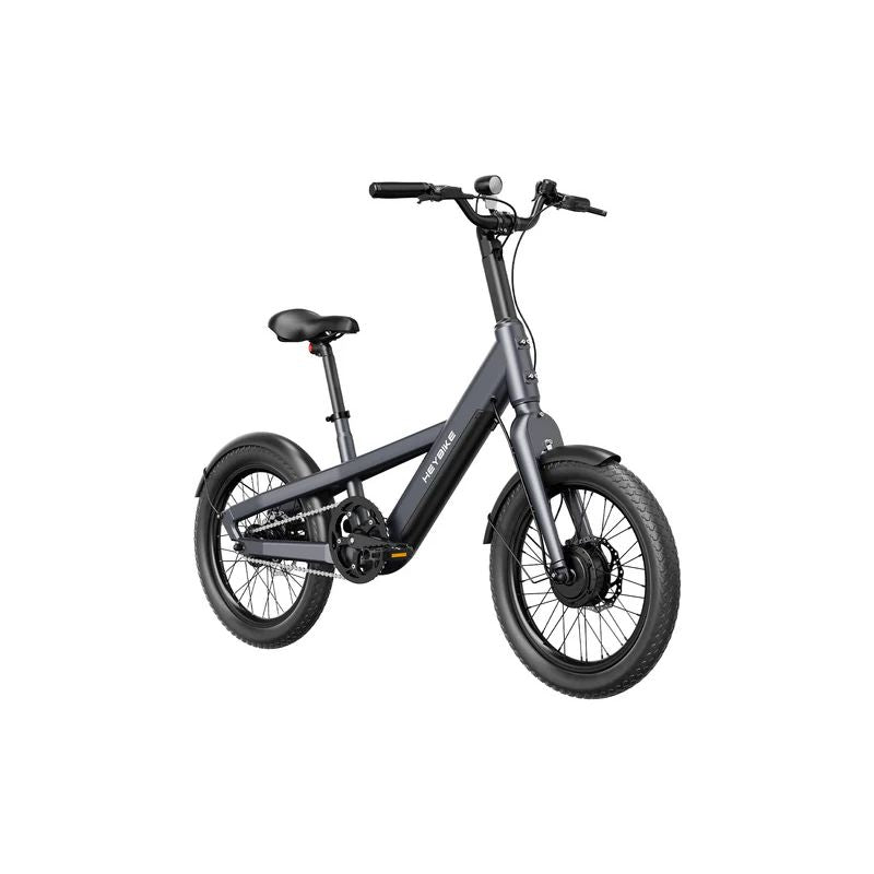 Heybike EC Compact City - Commuter Electric Bike - Grey
