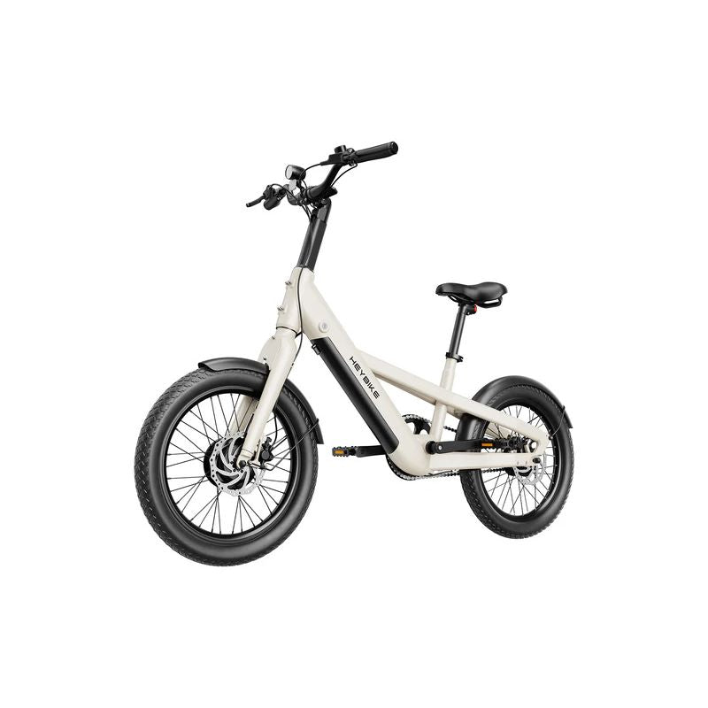 Heybike EC Compact City - Commuter Electric Bike - White