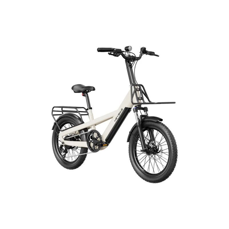 Heybike EC Compact Sport - Hybrid Electric Bike - White