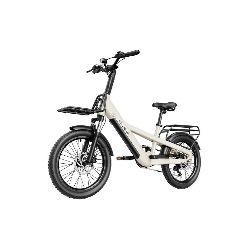 Heybike EC Compact Sport - Hybrid Electric Bike - White
