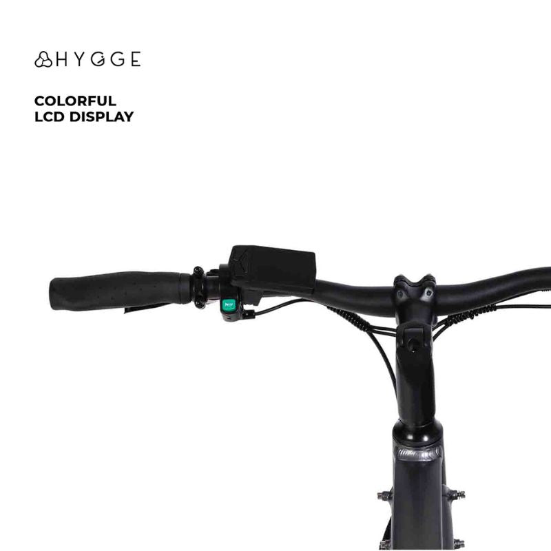 Hygge Aarhus - Commuter Hybrid Electric Bike - LCD Display