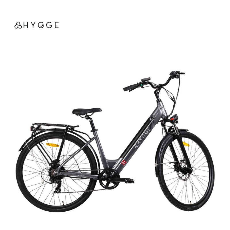Hygge Aarhus - Step Electric Bike - Grey