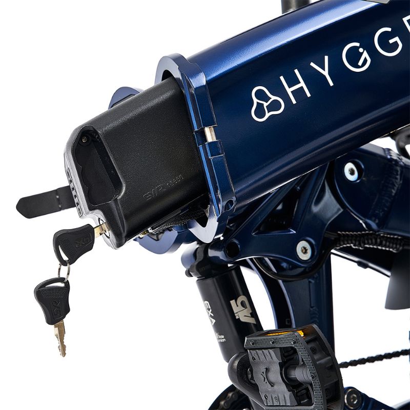 Hygge Sorø - Electric Folding Bike - Battery Slot