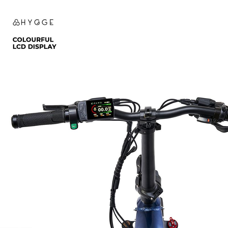 Hygge Sorø - Electric Folding Bike - Display